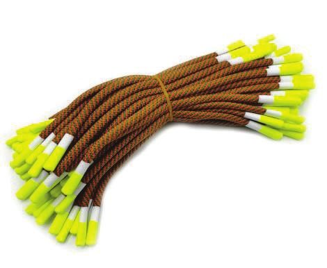 Polyester cord rope in four colours