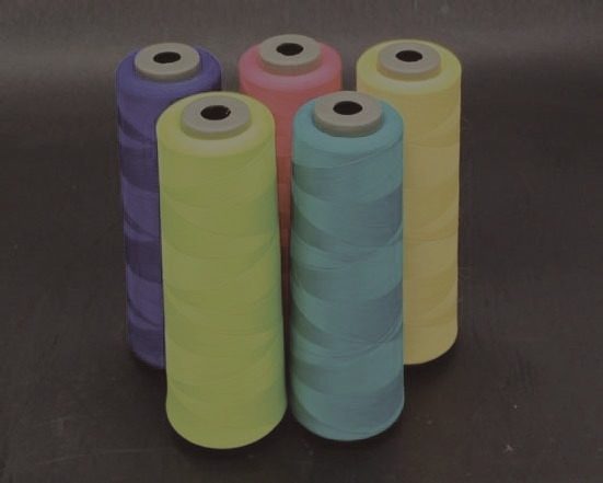 Filament thread cones in bright colours